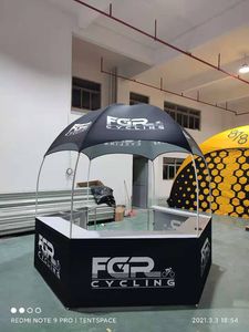 Hot bán Chất lượng cao Dome kiosk Tán lều triển lãm thương mại Hexagon khuyến mại Dome lều - Product Image 3