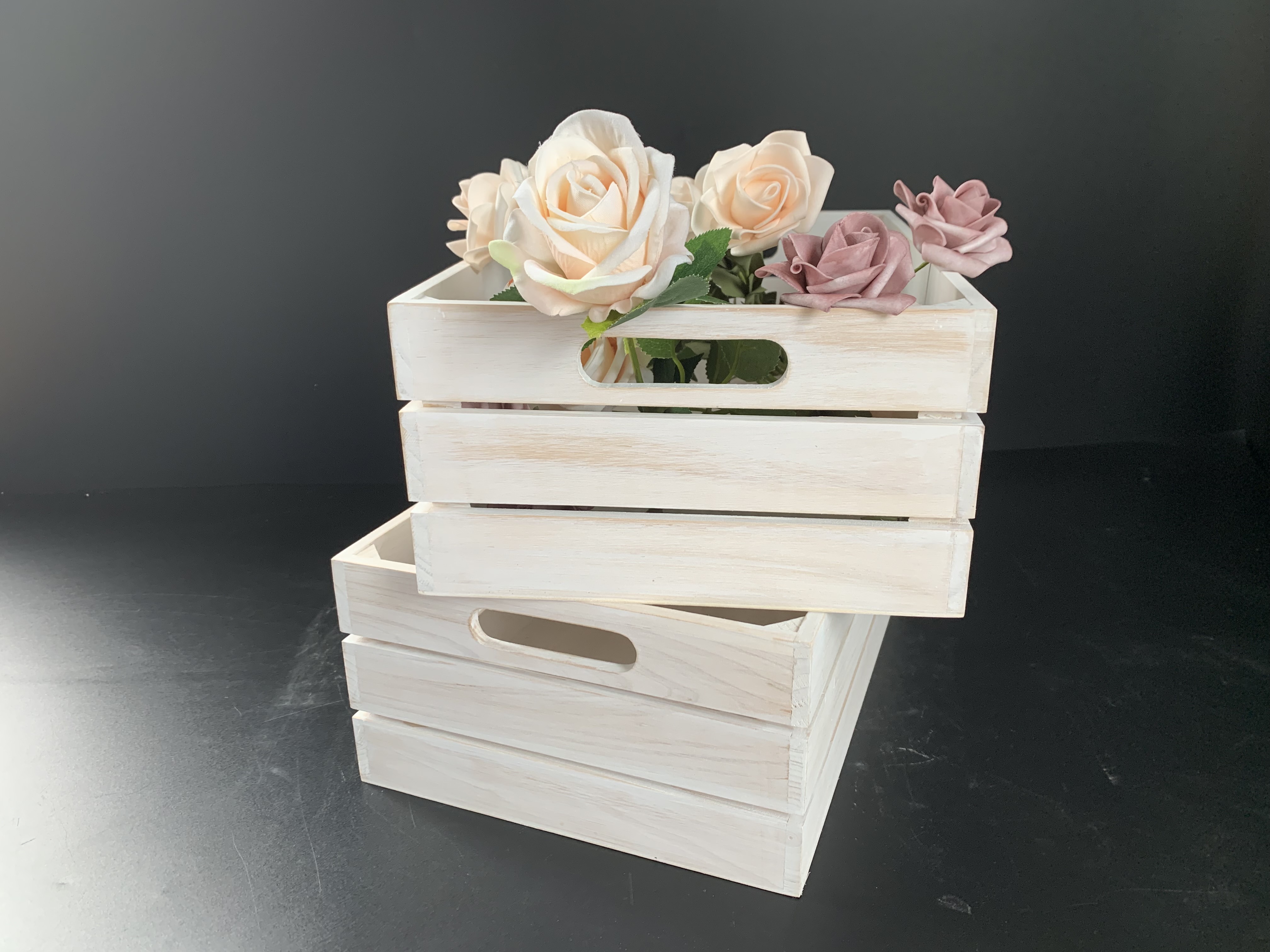 収納ボックス天然木無地箱ギフト用ジュエリー手作りビン - Product Image 6