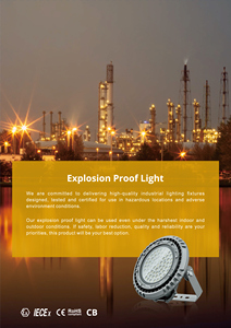 พัดลมไฟ LED ATEX iecex โคมไฟ80W ส่องสว่างป้องกันการกัดกร่อนดีไซน์พิเศษกันความร้อน - Product Image 6
