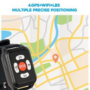 4G Gps akıllı saat SOS çağrı Gps takip bilezik yaşlı Sos bilezik VS6 yaşlı akıllı saat küresel ağ dolaşım - Product Image 4