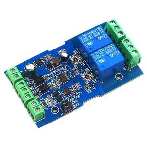 Modbus-Rtu 7-24V Módulo de relé de 2 canales interruptor de entrada salida RS485 TTL con conexión anti-reversa RS485/TTL Anti-Reverse, - Product Image 1