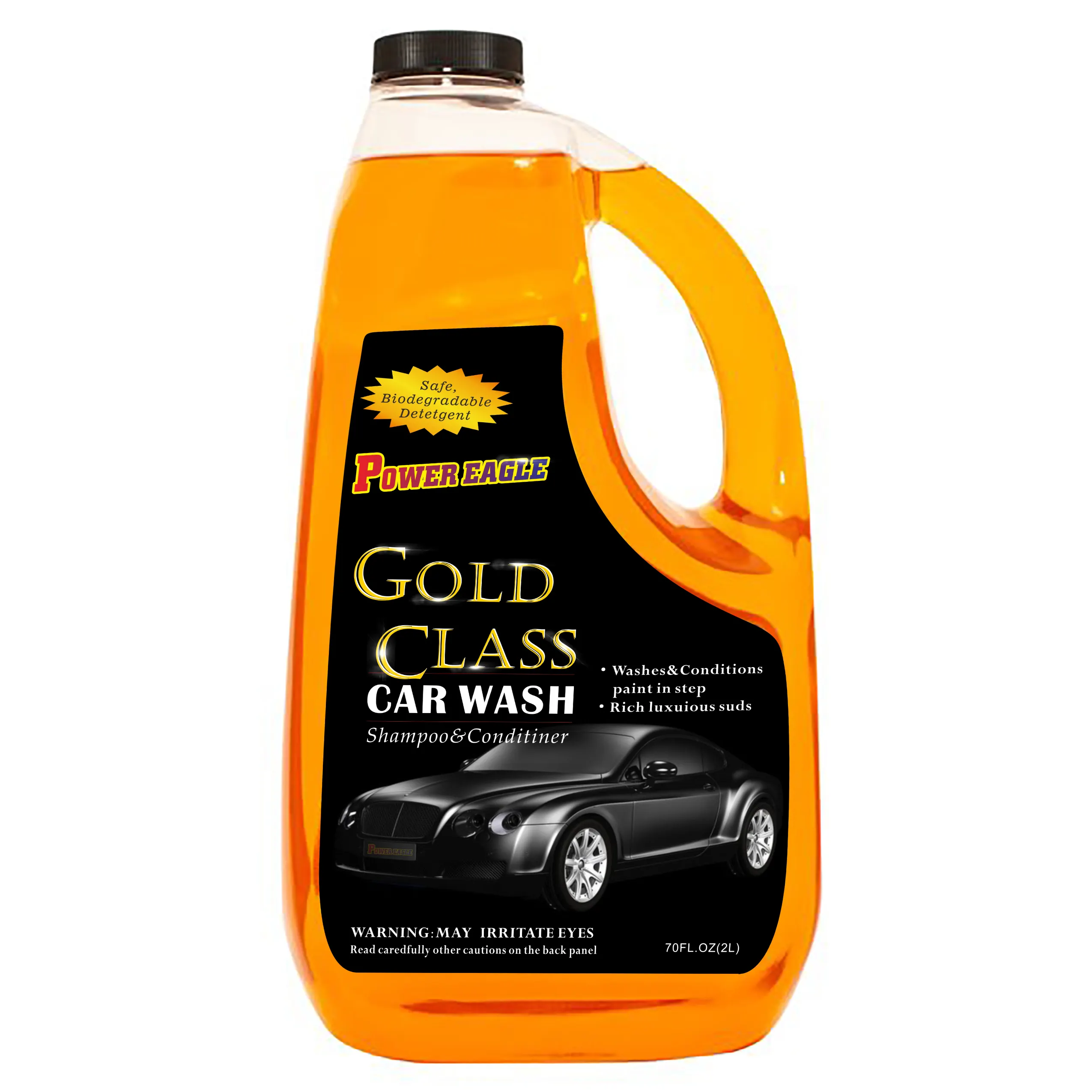 Shampoo per autolavaggio Super concentrato cera Carnauba senza acqua oro Premium per pulizia auto e shampoo nano per auto