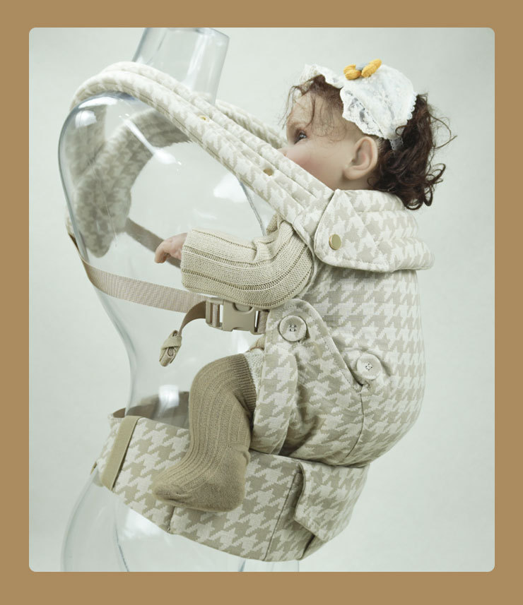 Pied de poule beige