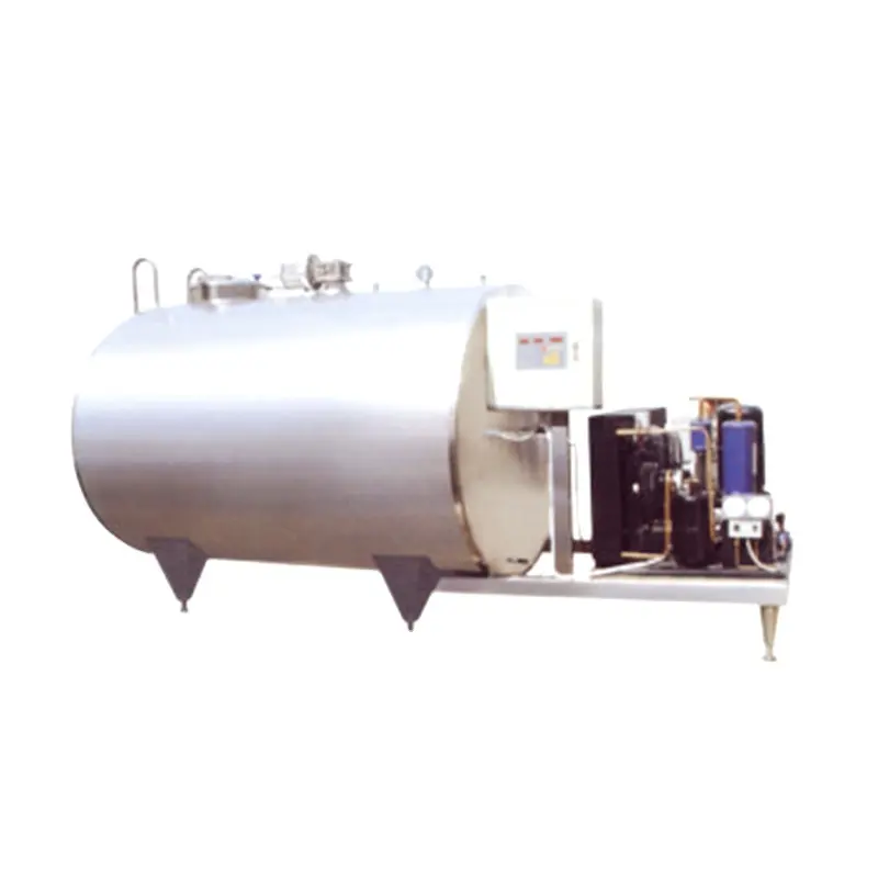 Vertical milk cooling receiving tank with CE certificate