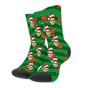Unique <strong>Socks</strong> Design 360 Sublimation Digital Photo Print <strong>Socks</strong> - Product Image 2