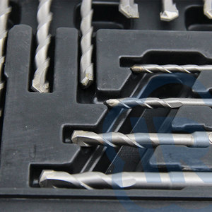 Electric Hammer Drill Bit SDS Plus Drill Bit Set <strong>Chisels</strong> Set 17 Pcs Set <strong>for</strong> Concrete - Product Image 6
