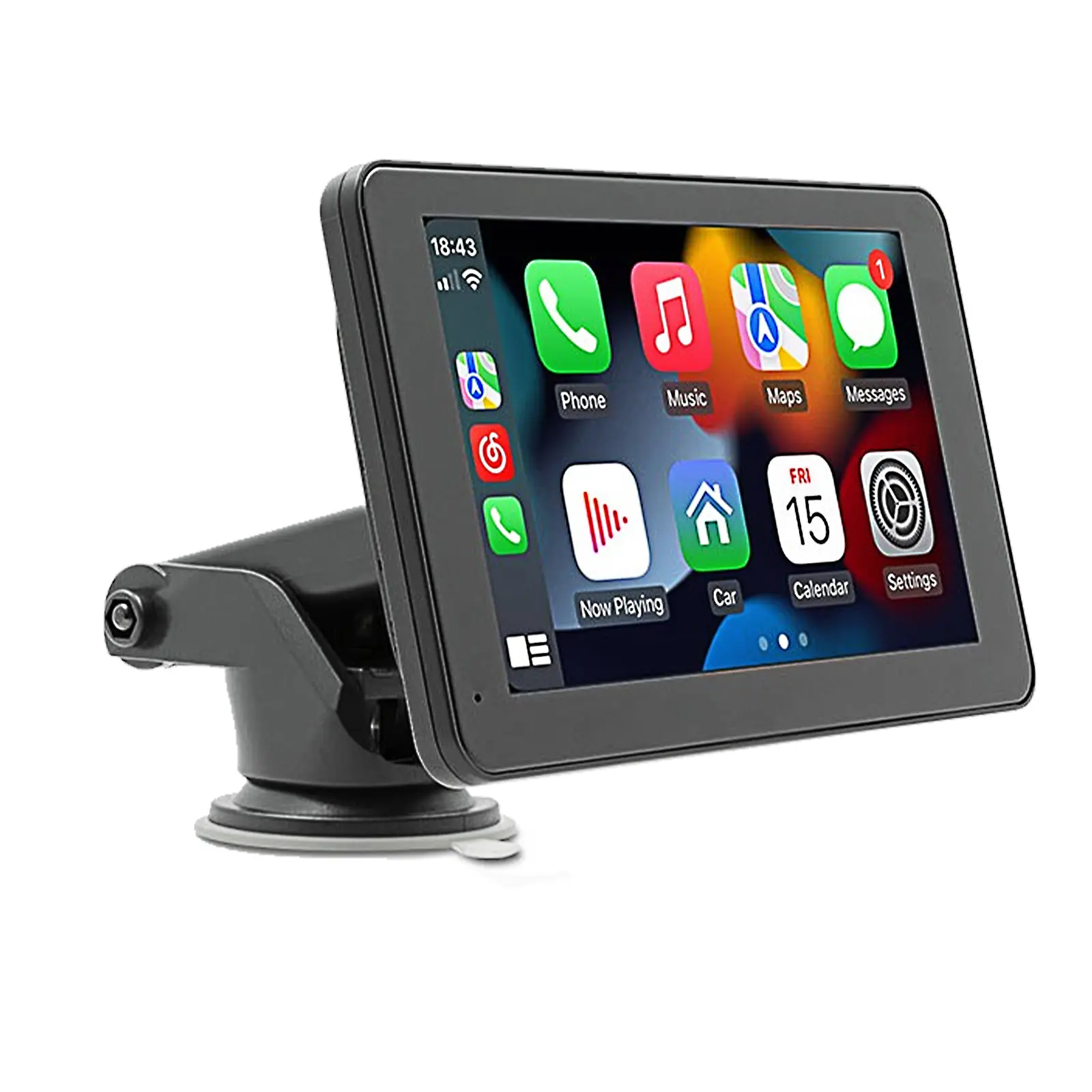 무선 CarPlay 7 인치 자동차 라디오 안드로이드 GPS 내비게이션 와이파이 범용 스테레오 터치 스크린 자동차 라디오