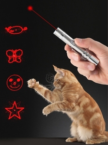 Puntatore Laser con 5 modelli regolabili Usb ricarica Laser a lungo raggio 3 modalità di addestramento Chaser cane gatto interattivo Laser giocattolo - Product Image 4
