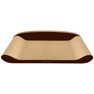 Deku juguete interactivo de lujo para gatos, papel corrugado, árbol para gatos, tablero para rascar de Sisal, sofá de madera, uso diario con infusión de hierba gatera sostenible - Product Image 1