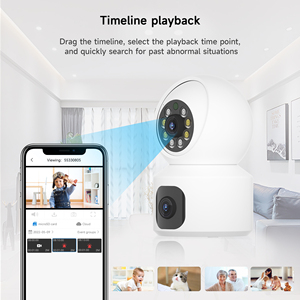 V380BQ2ダブルレンズWiFiPTZIPセキュリティカメラ監視屋内2023新しくリリースされた工場価格取り付けカメラ - Product Image 3