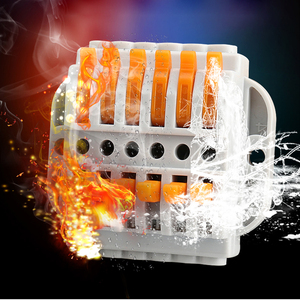 Terminal de cable agujeros fijos 6 entrada 6 divisores de salida cable conector de empalme de cable de Rama para LED industrial - Product Image 5