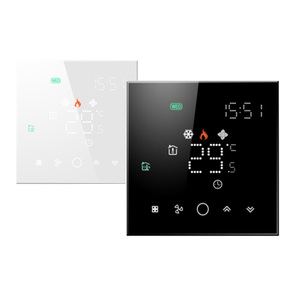 Hotowell WF03 Ventola a 3 velocità 2 tubo 4 tubo sensore per Keycard Full Touch schermo programmabile termostato
