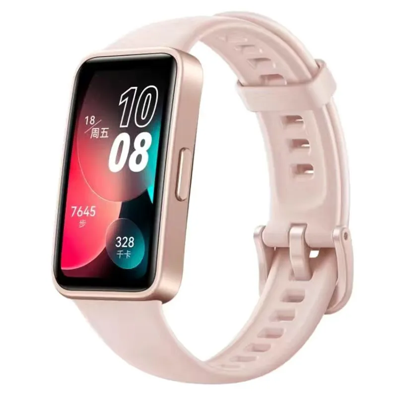 Hwei Band 8 NFC versione della frequenza cardiaca e ossigeno nel sangue sottile Design monitoraggio completo dello schermo aggiornamento scientifico del sonno