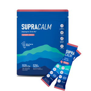 Supra Kalm KSM-66 <span class=keywords><strong>Ashwagandha</strong></span> Drankmix Vitamine D3 Magnesium L-Theanine Voor Stressverlichting Ondersteunt Cortisol Balansstemming - Product Image 1