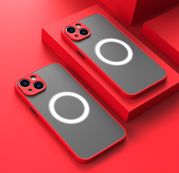 Scrub magnetico-rosso