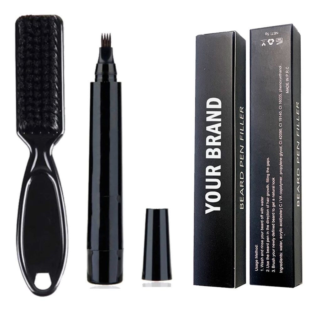 Noir/Brun Barbe Stylo kit
