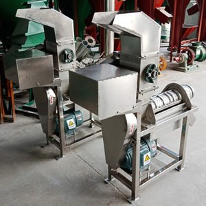 Tam otomatik All-in-One meyve işleme elma armut üzüm portakal Mango sıkacağı Pulper - Product Image 4