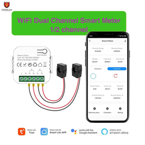 Tuya Zigbeeデジタルメーターモジュール0.2-80A単相スマートスイッチZigbeeエネルギーメータークランプ付き - Product Image 5