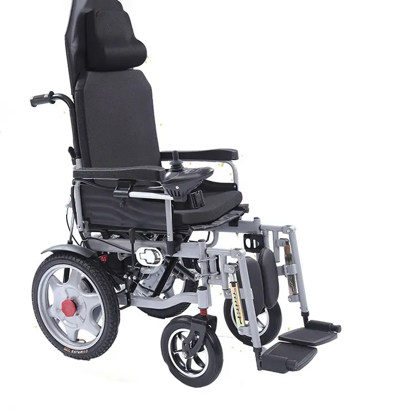 Заводская поставка, автоматическая портативная электрическая инвалидная коляска, сверхмощная электрическая инвалидная коляска для путешествий