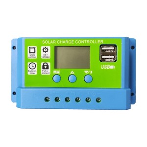 Controlador de carga fotovoltaica DCLCD PWM 11.1V12V controlador 10A 20A 30A 25,6 V - Product Image 1
