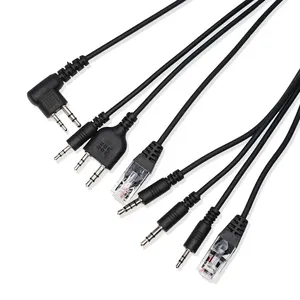 8 in 1 USB <strong>Programming</strong> Cable for Baofeng for Kenwood for TYT QYT <strong>Wouxun</strong> for Motorola Yaesu for Icom With CD Driver - Product Image 5