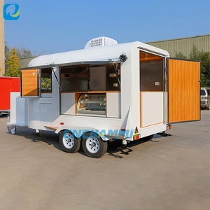 Chammp thực phẩm di động xe tải đầy đủ trang bị bánh Pizza bánh thực phẩm giỏ hàng Thổ Nhĩ Kỳ trái cây thực phẩm Trailer cho bán - Product Image 2