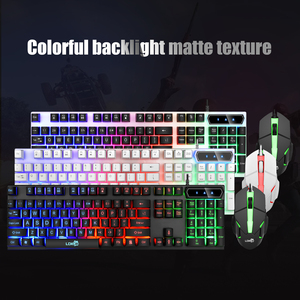 LDK ai 832-teclado y ratón para ordenador de escritorio, Combo mecánico de 104 teclas para iPad, tableta Android, Notebook - Product Image 3