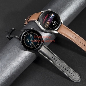 Tali jam tangan pintar klasik lembut kualitas tinggi disesuaikan gesper baja tahan karat 22mm MOQ rendah kompatibel untuk jam tangan Huawei - Product Image 6