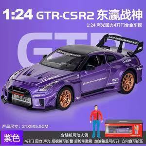 Hmb-h2053-24 nissan gtr-boîte-violet