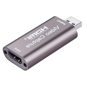 Hdmi至usb 2.0视频采集卡，用于游戏直播录制PS3/4盒采集卡4k - Product Image 1