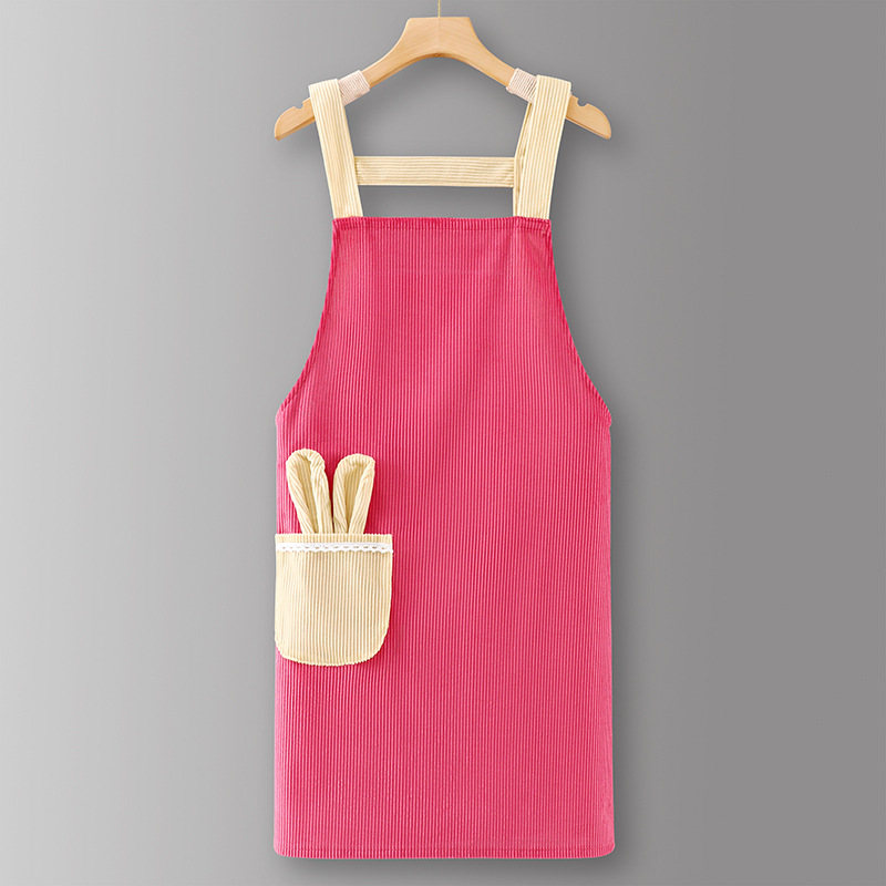 PinkLZ628Corduroy strap rabbit ears