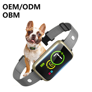 Có thể sạc lại tự động kiểm soát vỏ cây cổ áo cho tất cả các kích cỡ chó tùy chỉnh vàng không thấm nước an toàn beep rung chế độ 7 điều chỉnh - Product Image 1