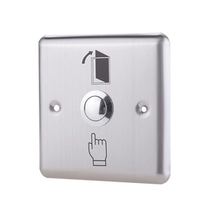 Metal Stainless Switch Door <strong>Exit</strong> <strong>Button</strong> <strong>Push</strong> to <strong>Open</strong> Home Release <strong>Button</strong> with LED Light for Access Control Lock System NO/COM - Product Image 4