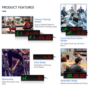 LED digitale Timer per il conto alla rovescia del Timer Wireless telecomando per l'esercizio Fitness - Product Image 5