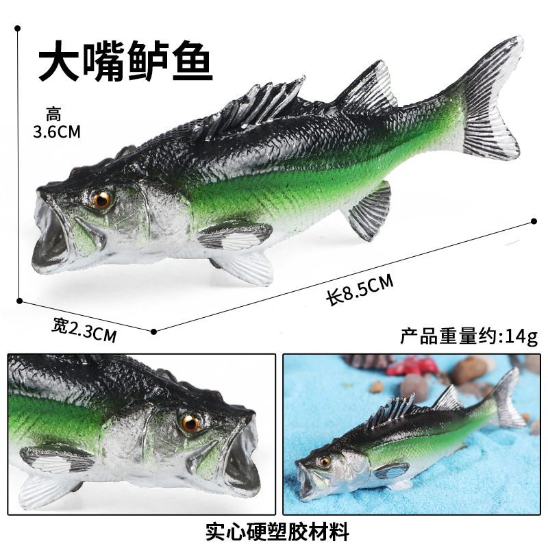 M-2770 Large Mouth Bass (no manchado)
