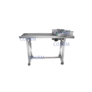 COURM automatico in acciaio inox carta carta PVC stampa a getto d'inchiostro data codice a barre laser batch numero di carta macchina - Product Image 4