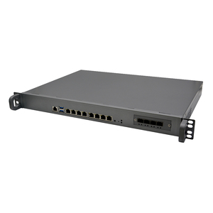 1 U 10 ° undicesimo Firewall di sicurezza di rete industriale con I210 8LAN e 2 porte ottiche x86 Router Server firewall Computer - Product Image 6