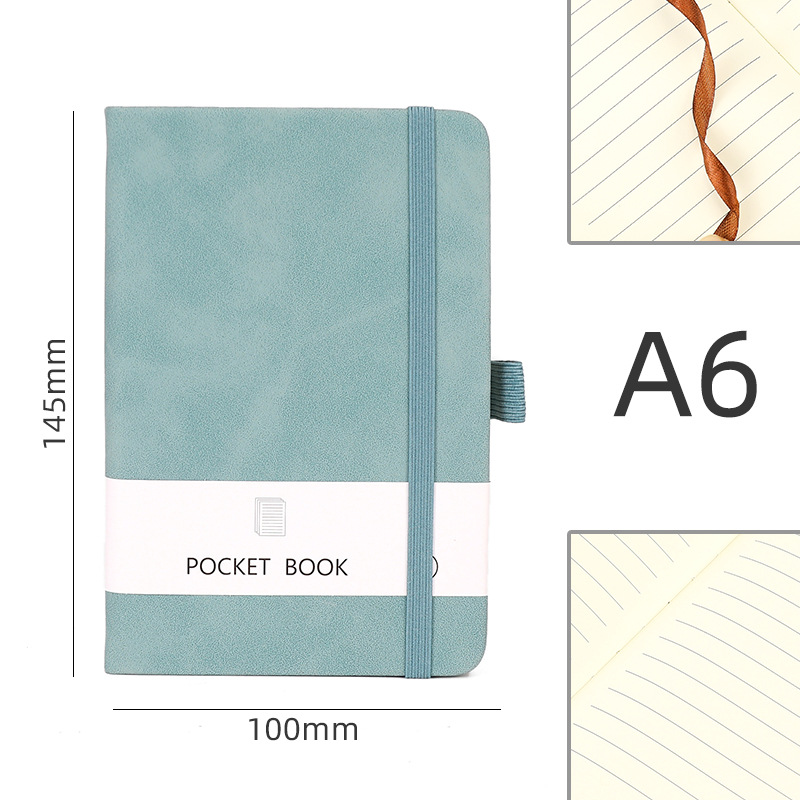 A6 สีฟ้า