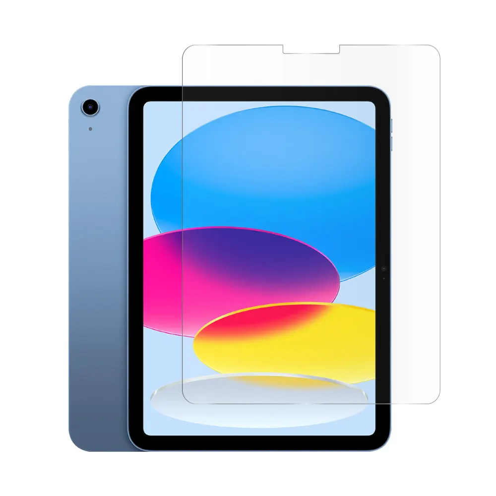 Закаленное стекло HD для защиты экрана iPad 10, 2022, 10,9 дюйма, защита от царапин и Ультратонкий чехол