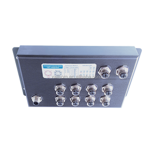 Industrial PoE Plus Unmanaged Ethernet <strong>Network</strong> M12 Switch 1000m Capacity for Rolling Stock <strong>Network</strong> Equipment EN50155 Standard - Product Image 5