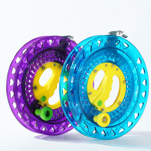 Outdoor Kite <strong>String</strong> Flight Tool Winder <strong>Handle</strong> of the Scroll Wheel Lock Kite Line Wheel Kite Reel Crystal Self - Locking 20 Reel - Product Image 5