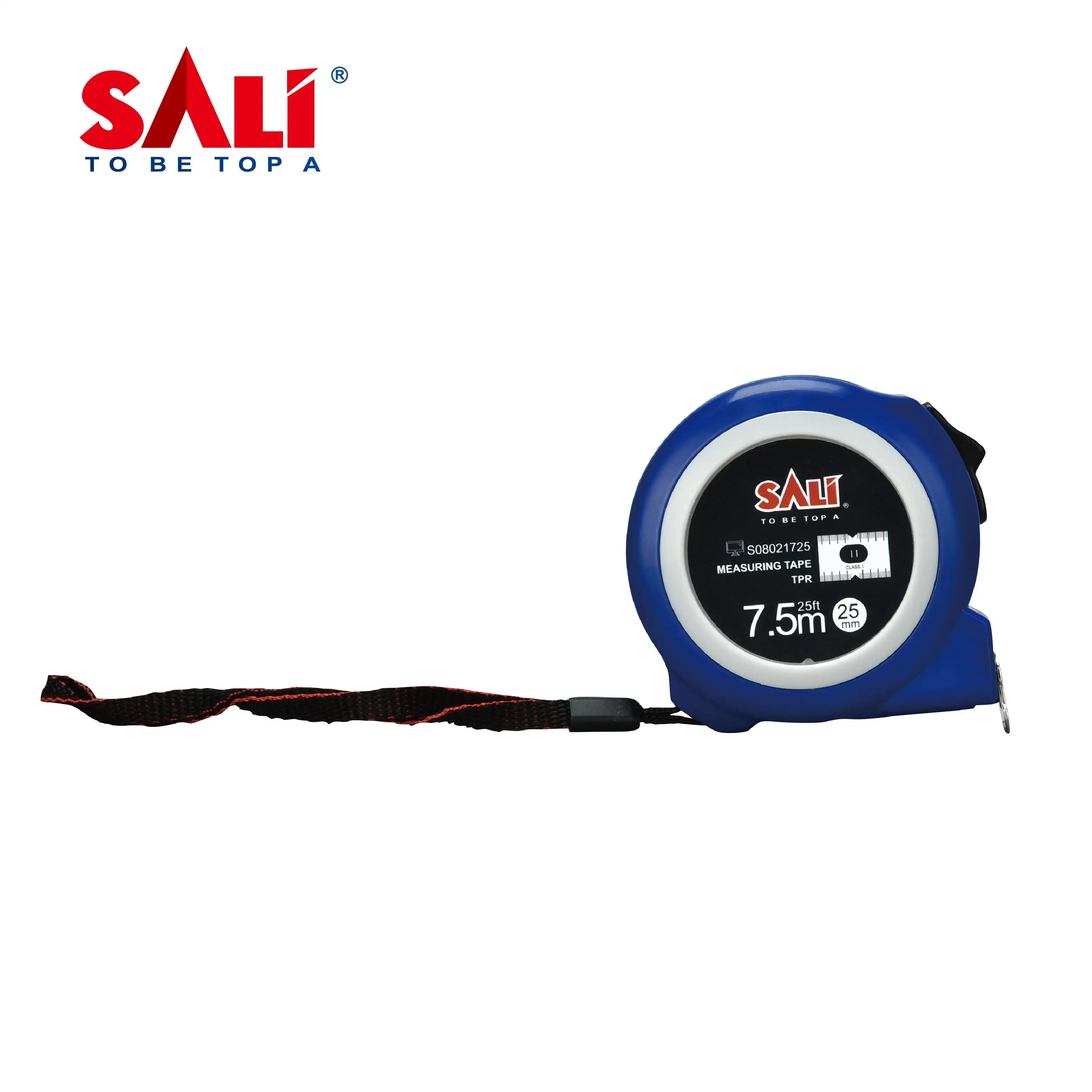 SALI-Cinta de medición de ABS, herramienta portátil retráctil de 65MN con resorte, 3m x 16mm