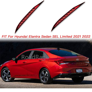 LED arka tampon işık fren kuyruk sıralı flaş dönüş sinyali lamba uyumlu Hyundai Elantra SE SEL sinirli 2021 2022 - Product Image 6