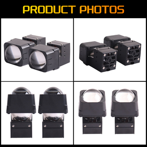 SANVI มินิ Bi LED Projector เลนส์49W 54W Hi โมดูลรถอเนกประสงค์ไฟ LED เมทริกซ์สภาพใหม่ปรับได้6000K ไฟหน้ารถ - Product Image 6