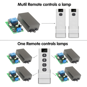 Universal 433 MHz Fernbedienung Sender Lerncode ev1527 Eine Taste - Product Image 3