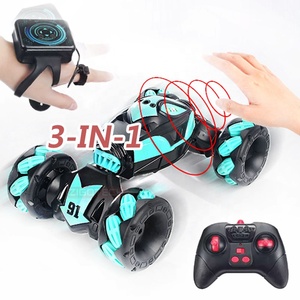 ZIGO 2 tarafı dublör İzle sensörü 4wd erkek radyo r c plastik özel el hareket uzaktan kumanda araba carro kontrol uzaktan - Product Image 4