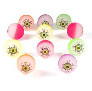 27/32/45Mm Nhiều Màu Bóng Trả Lại Đàn Hồi Mềm Cao Su Mắt Bóng <span class=keywords><strong>Bouncy</strong></span> Bóng Hạnh Phúc Trẻ Em Chơi Đồ Chơi - Product Image 2