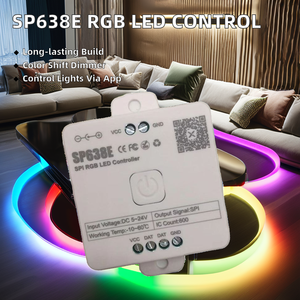 SP638E RGB светодиодный контроллер 3CH приложение ручной переключатель BT изменение цвета диммер 5-24 В RGB световая лента CE/ROHS Сертифицированный 6A - Product Image 2