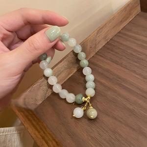 Wholesale Bulk Produce Cheap Adjustable Stone Bracelet for Best Friends <strong>Different</strong> Color and Size Bead Hand <strong>String</strong> - Product Image 3