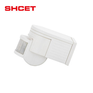 Transductor de conmutación Detección humana más vendida Sensor PIR infrarrojo automático Interruptor de luz temporizador exterior de 180 grados de SHCET - Product Image 2